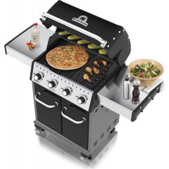 Broil King (875-253) Baron 420 Ψησταριά Υγραερίου Μαντεμένιας Σχάρας 65.2x44.4εκ. με 4 Εστίες 11.4kW Broil King (875-253) Baron 420 Ψησταριά Υγραερίου Μαντεμένιας Σχάρας 65.2x44.4εκ. με 4 Εστίες 11.4kW